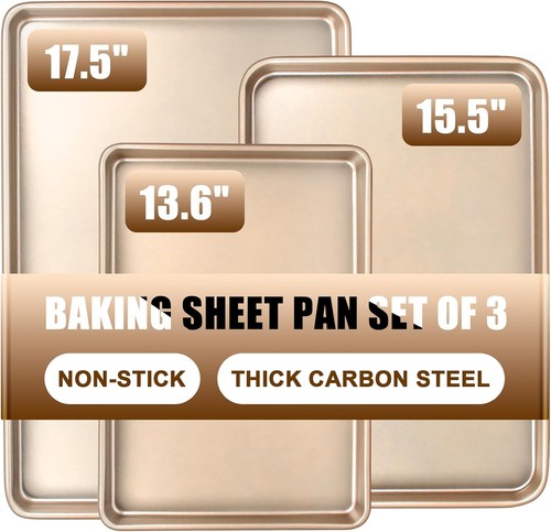Baking sheet pan set 3 - set, of